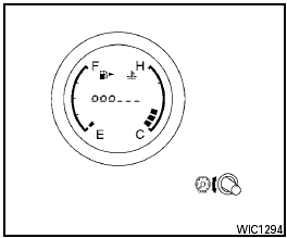 Instrument brightness control