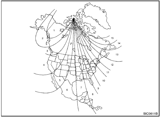 Zone map