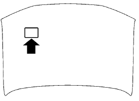 The emission control information label is attached