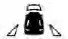 Blind Spot Warning BSW indicator icon representing active side radar detection on the Nissan Versa display panel