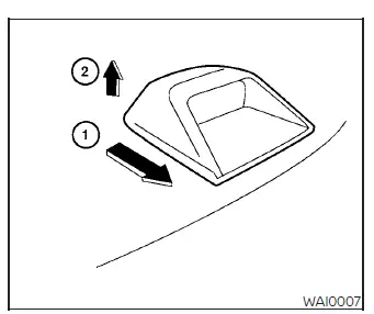 Cleaning the exterior glass and rear window components of a Nissan Versa