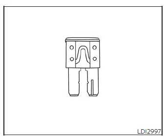 Locating and inspecting the fuse box components in a Nissan Versa