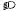 Low beam manual headlight switch position icon