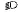 Low beam headlights switch position icon