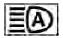 Green High Beam Assist indicator light showing a headlight silhouette with the letter A inside