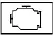 Yellow malfunction indicator check engine light icon indicating diagnostic trouble codes are stored in the vehicle computer