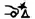 Yellow Rear Automatic Braking safety system warning icon