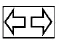 Green turn signal indicator lights displaying left or right arrows on the dashboard