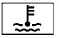 Red engine high temperature warning light showing a thermometer submerged in coolant fluid on the Nissan Versa dashboard