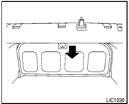 Accessing through rear seats