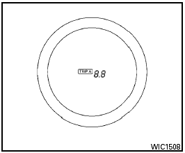 Odometer/Twin trip odometer