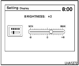 Display settings: