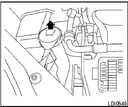 Fill the windshield-washer fluid reservoir periodically.