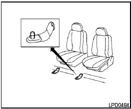 Floor mat positioning aid