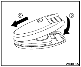 4. Close the lid securely as illustrated C D .