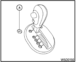 Manual shift mode (if so equipped)