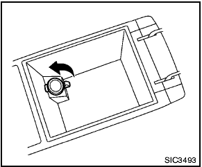 Center console (if so equipped)