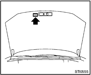 The air conditioner specification label is attached