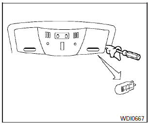 Front personal/map lights