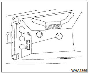 To connect an iPodT to the vehicle so that the