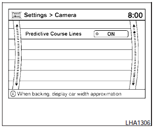 Camera settings