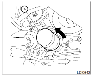 1. Park the vehicle on a level surface and apply