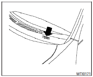 The vehicle identification number (VIN) plate is