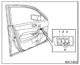 Two positions for the drivers seat, steering column,