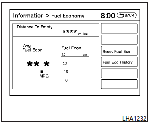 Fuel economy