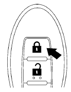 1. Place the ignition switch in the LOCK position.