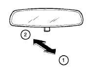 The night position 1 reduces glare from the