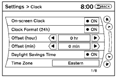 The following display will appear after pressing