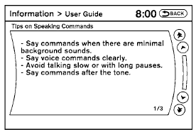 You can display useful speaking tips to help the