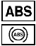 Anti-lock Braking System (ABS) warning