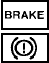Brake warning light