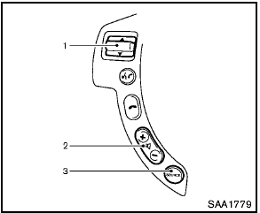 Steering wheel switch for audio control (if so