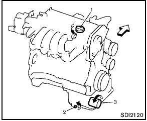 1. Oil filler cap