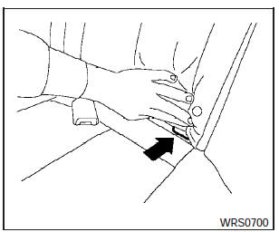 Latch lower anchor location