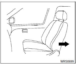 Forward-facing (front passenger seat)