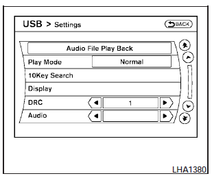 Settings: