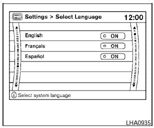 Select Language: