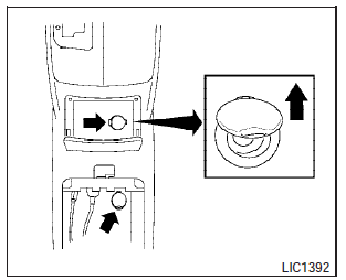 Front center console