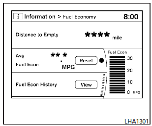 Fuel economy