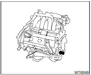 The number is stamped on the engine as shown.