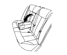 Pull the armrest down until it is horizontal.