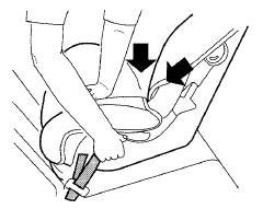 Rear-facing – step 4