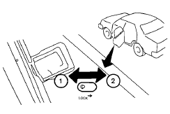 Child safety locks help prevent the rear doors