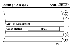 Display settings