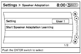 5. Select a category to be learned by the system