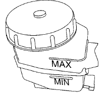 Check the clutch fluid level in the reservoir